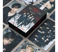 Shein Tarjeta de apoyo a la popular boyband coreana , que incluye a los miembros Chan, Know, Changbin, Felix, e I.N. Tarjeta de colección de K-pop, tarjeta