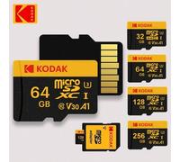 Shein Tarjeta Kodak TF/MicroSD de 16GB, 256GB, 128GB, 64GB, 32GB, Clase 10 U3 V30 A1, Tarjeta de memoria flash de alta velocidad de 100MB/s