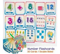 Shein Tarjetas didácticas de matemáticas con números del 1 al 20, aprende a contar, sumar y restar, juegos interactivos de matemáticas para niños, materiale