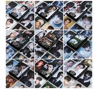 Shein Tarjetas fotográficas ENHYPE N Desire Unleash New Album Mini Kpop HD brillantes de doble cara, coleccionables como regalo para fans, JUNGWON, HEESEUNG