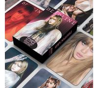 Shein Tarjetas fotográficas HD de fanáticos de la colección de álbumes Kpop Lisa Deadline Alter Ego, pegatinas DIY decorativas como regalo para los fans de