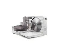 Shein Taurus - Cortafiambres PLEGABLE | Cuchilla Acero INOX Ø17 cm | Corte preciso 1-15mm | Compacto | Fácil limpieza | Protección dedos | Cortador fiambres