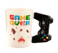 Shein Taza asa 3D Mando Videojuego Pixel Game Over