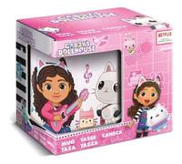 Shein TAZA CERÁMICA 325ML EN CAJA REGALO GABBYS DOLLHOUSE "PARTY" -Taza Licencia Oficial - Diseño Ergonómico - Impresión Duradera - Material Resistente - Id