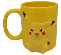 Shein Taza De Cerámica 3D Pokémon Pikachu 325 Ml Entrega 24/48 Horas - Envío Desde España