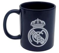 Shein Taza Real Madrid Cerámica Azul Escudo Blanco Capacidad Ideal Para Café, Té o Infusiones y Apta Para Bebidas Calientes y Frías - Taza Real Madrid Cerám