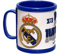 Shein Taza Real Madrid Rubber Capacidad Ideal Para Café, Té o Infusiones y Apta Para Bebidas Calientes y Frías - Taza Real Madrid Rubber Con Asa Ergonómica⚫