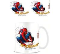 Shein TAZA SPIDERMAN HOME COMING MARVEL -Taza Licencia Oficial - Diseño Ergonómico - Impresión Duradera - Material Resistente - Ideal para Regalo