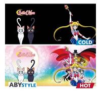 Shein Taza Térmica de Cerámica Abystyle Sailor Moon Modelo Grupo - Producto Original - Envio Rapido desde España