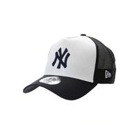 Shein Team Block New York Yankees MLB Unisex Trucker Cap White