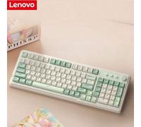 Shein Teclado mecánico inalámbrico, teclado mecánico de conexión de tres modos, teclado de conexión directa de teclas completas, teclado retroiluminado RGB,