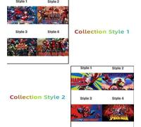 Shein Tela de fondo de 95*75cm con temática de Spider-Man y Los Vengadores, decoración de fondo para pared, fiestas diarias, fiestas y festivales, regalos p