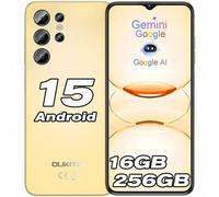 Shein Teléfono móvil OUKITEL C1 Pro, Android 15, 16 GB + 256 GB/1 TB, 5150 mAh, pantalla HD+ de 6,52", cámara de 13 MP, doble SIM 4G, teléfono libre, 3 ranu