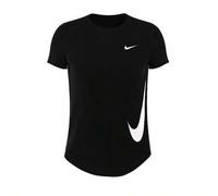 Shein Tempo Swoosh Women's Short-Sleeve Top Black