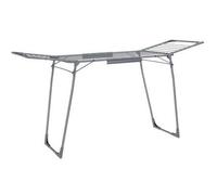 Shein Tendedero de pie, 56,5 x 173 x 96,5 cm, tendedero de alas para ahorrar espacio, con soporte para calcetines, metal, para ropa, toallas, ropa, ropa, bl