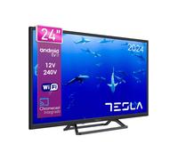 Shein TESLA - Smart TV de 24" (60cm), Televisión Resolución UHD, Android TV 11, Hey Google Official Assistant, WiFi & Bluetooth, 2 Altavoces 5W, Chromecast