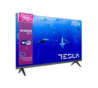Shein Tesla - Smart TV de 32" (81cm), Televisión Resolución Full HD, Android TV 11, Hey Google Official Assistant, WiFi & Bluetooth, 2 Altavoces de 10W, Chr