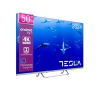 Shein Tesla - Smart TV de 50" (127cm), Televisión Resolución UHD, Android TV 11, Hey Google Official Assistant, WiFi & Bluetooth, 2 Altavoces 12W, Chromecas