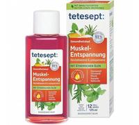 Shein Tetesept Baño Relajante Muscular - 1 X 125 Ml - Baño Saludable con Aceites Esenciales - Aditivo de Baño Relajante Después de Esfuerzo Físico
