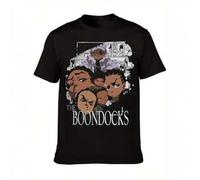 Shein The Boondocks Men's Classic Music Tour 2024 Adult Soft T-Shirt
