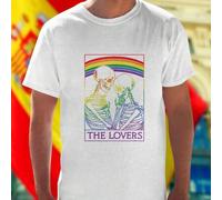 Shein THE LOVERS Camiseta Hombre Moda Juvenil Algodón Suave Estilo Moderno Outfit Urbano Regalo Original Exclusiva Oferta Comodidad Diario Fashion Ideal Ca