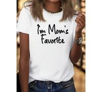 Shein This Women'S T-Shirt Features A Simple Yet Stylish Design, Made From Soft, Skin-Friendly Fabric For Ultimate Comfort. A Must-Have For Your Summer Ward