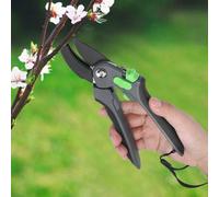 Shein Tijeras de jardín de acero, tijeras de podar que ahorran trabajo, herramienta para cortar ramas de árboles frutales, tijera de podar, tijeras de jardí