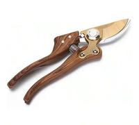 Shein Tijeras de jardín, tijeras de jardín fabricadas en acero japonés SK4, tijeras de jardín que ahorran trabajo para podar ramas gruesas y bambú (veta de