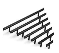 Shein Tirador de barra en T de acero inoxidable para puerta de cocina, gabinete, perilla de mueble, cajón
