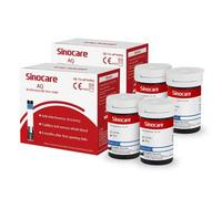 Shein Tiras reactivas de glucosa en sangre AQ Smart & Voice 100 (sin medidor, sin lancetas)