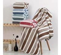 Shein Toalla de baño/playa de microfibra súper suave de 70x140cm/27.5*55in. Tela esponjosa y de secado rápido. Adecuada para viajes, vacaciones, fitness, yo