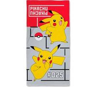 Shein TOALLA PIKACHU POKEMON ALGODON - Toalla Licencia Oficial De Alta Calidad - Toalla Licencia Oficial Con Diseños Exclusivos - Toalla Licencia Oficial Su