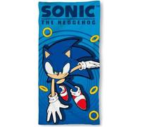 Shein TOALLA SONIC THE HEDGEHOG MICROFIBRA - Toalla Licencia Oficial De Alta Calidad - Toalla Licencia Oficial Con Diseños Exclusivos - Toalla Licencia Ofic