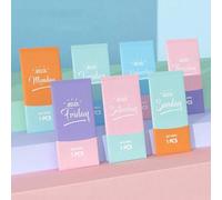 Shein Toallitas húmedas con diseños de moda envasadas individualmente, adecuadas para la limpieza de manos y áreas personales, disponibles en paquetes de 10