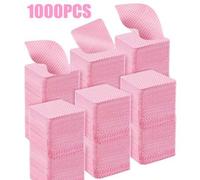 Shein Toallitas limpiadoras de uñas de tela no tejida, productos para el cuidado de las uñas, toallitas desmaquilladoras de esmalte de uñas, toallitas limpi