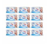 Shein Toallitas Pure Aqua Para Bebé 12 Paquetes De 72 Unidades = 864