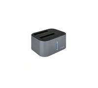 Shein TOOQ TQDS-805G - Base de Conexión Docking Station con Doble Bahía SATA para Discos de 2.5" y 3.5", USB 3.0 / USB 3.1 Gen1, Compatible con USB 2.0, Fun