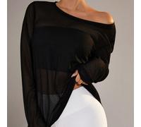 Shein Top deportivo con espalda de tiras cruzadas, top de entrenamiento