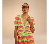 Shein Top Estampado Camela, Atuendos de Verano para Mujeres, Top de Vacaciones
