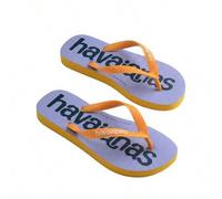 Shein Top Logomania 2 Women's Flip-Flops Purple Yellow 4145741