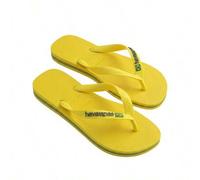 Shein Top Senses Women's Flip-Flops Yellow 4149370