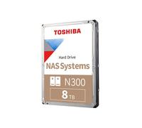 Shein Toshiba N300 8TB HDD 3.5? 7200rpm SATA III 281MiB/s para NAS + 512MB Buffer