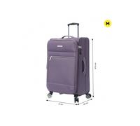 Shein Totto Maleta mediana Liviana -Dimensiones:41 x 67.5 x 26 cm-Material: poliester