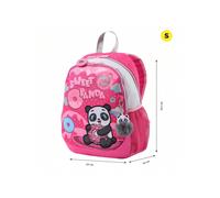 Shein Totto Mochila infantil Sweet Panda -Dimensiones:23 x 31.5 x 10 cm-Material: Poliester