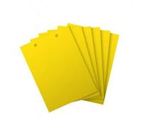 Shein Trampa adhesiva ajustable, trampas para insectos amarillas/azules, con adhesivo para plantas de interior, huerto y agricultura