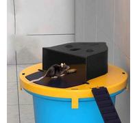 Shein Trampa de ratón automática reutilizable - Fácil de configurar, material PEAD duradero, se ajusta a un cubo de 5 galones, adecuado para caza, actividad