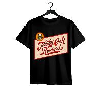 Shein Treaty Oak Revival 'No Vacancy', Country Rock Tee with Vintage Southern Style, Graphic Shirt for Concerts and Casual Wear, Summer Tops