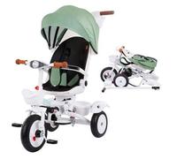 Shein Triciclo FUTURO de Chipolino GREEN| Para niños a partir de 18 meses | Sillín giratorio en ambos sentidos de la marcha | Respaldo reclinable en 2 posic