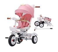 Shein Triciclo FUTURO de Chipolino PRINCESS| Para niños a partir de 18 meses | Sillín giratorio en ambos sentidos de la marcha | Respaldo reclinable en 2 po