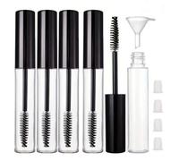 Shein Tubo de rímel recargable de 10ml con cepillo, apto para aceite de ricino/suero para cejas/aceite de coco, precio asequible, ideal para regalos de Navi